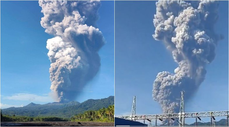 Erupção de vulcão na Indonésia deixa mortos e desaparecidos