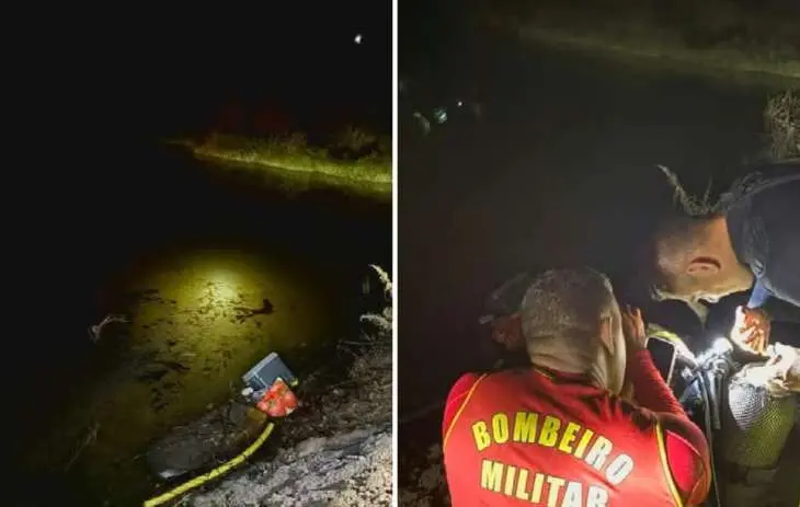 Carro cai em lago e deixa seis mortos em Goiás